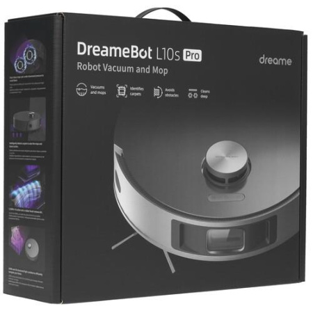 Робот-пылесос Dreame L10s Pro черный