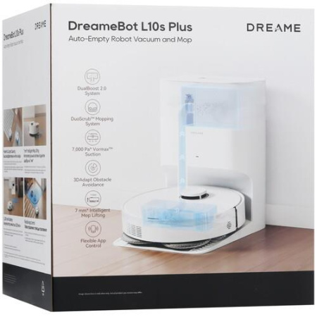 Робот-пылесос Dreame L10s Plus белый