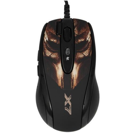 Мышь проводная A4Tech XL-750BH  черный