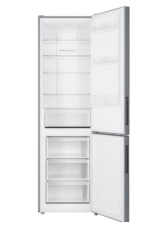 Холодильник с морозильником   Haier CEF537ASG серебристый