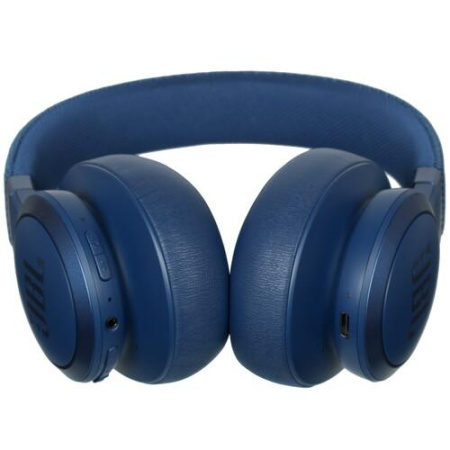 Беспроводные/проводные наушники JBL LIVE 660NC синий