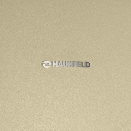 Холодильник с морозильником   MAUNFELD MFF200NFBG бежевый