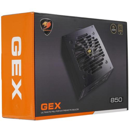 Блок питания Cougar GEX850 [31GE085001P01] черный
