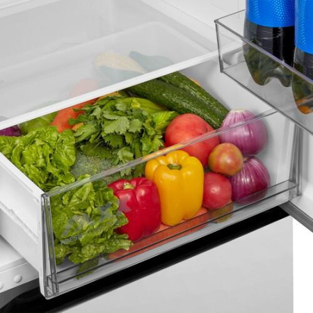 Холодильник с морозильником   Midea MDRB510FGF01IDM белый