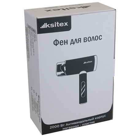 Фен KSITEX F-2000W Jet белый
