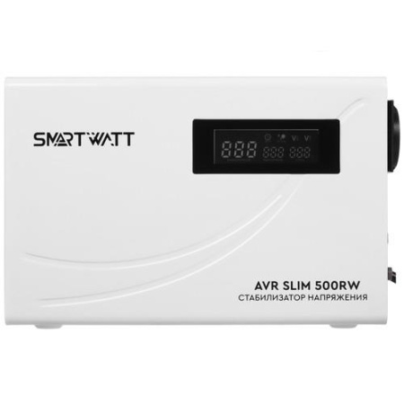 Стабилизатор напряжения SMARTWATT AVR SLIM 500RW