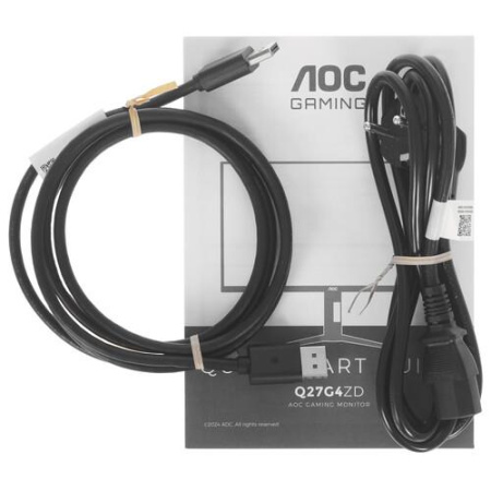 27" Монитор AOC Q27G4ZD черный