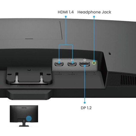 Монитор BenQ GW2790 Black