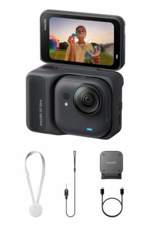 Экшн-камера Insta360 GO Ultra черный