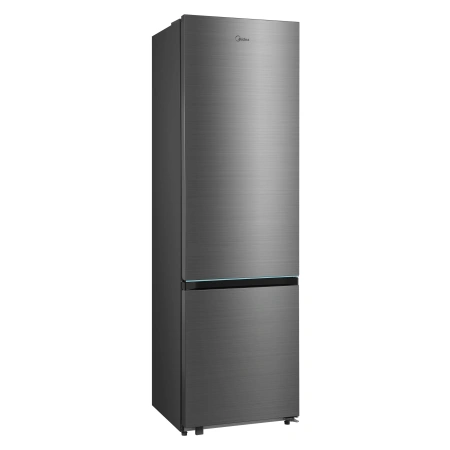 Холодильник с морозильником Midea MDRB510FGF46IDM серебристый