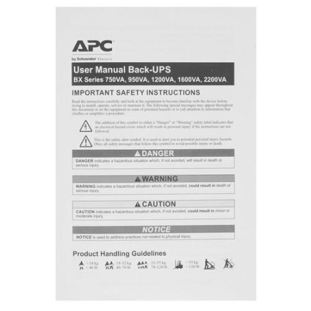 ИБП APC Back-UPS BX1600MI-GR