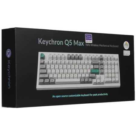 Клавиатура  проводная + беспроводная Keychron Q5 Max