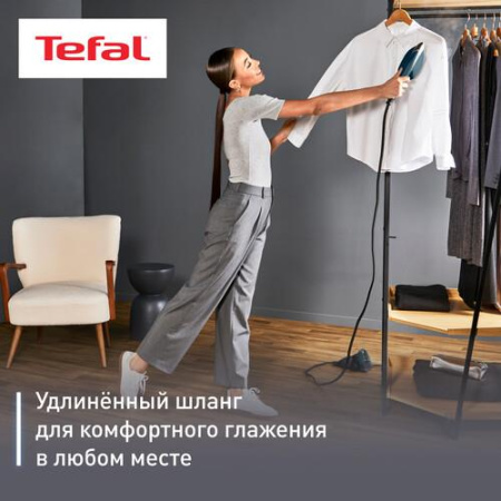 Утюг-отпариватель Tefal DUO POWER JF4032E0 синий