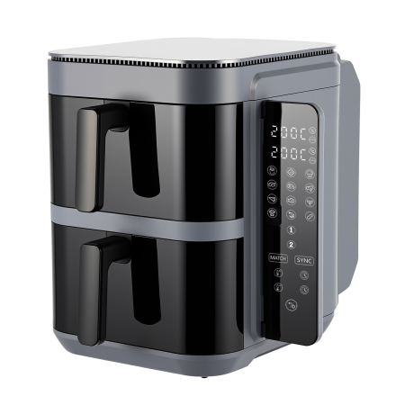 Аэрогриль Topdevice TDA1005 серый металлик
