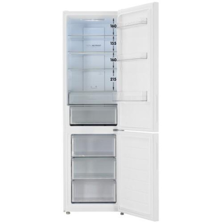 Холодильник с морозильником   Haier CEF538CWG белый