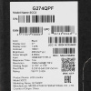 27" Монитор MSI G274QPF черный
