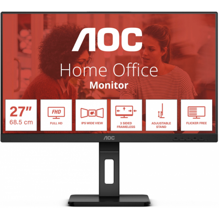 Монитор AOC 24E3QAF черный