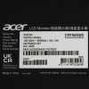 27" Монитор Acer KA272UAbmipx черный