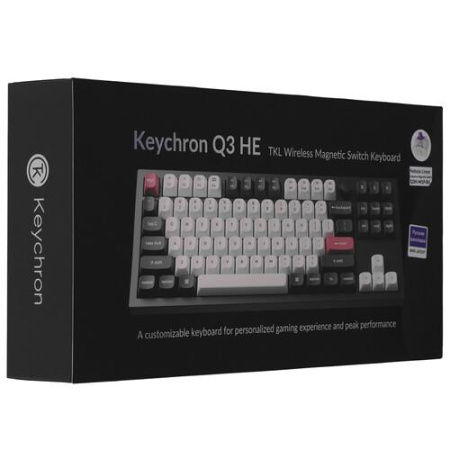 Клавиатура  проводная + беспроводная Keychron Q3 HE