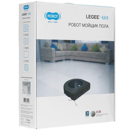 Робот-пылесос HOBOT LEGEE-669 черный