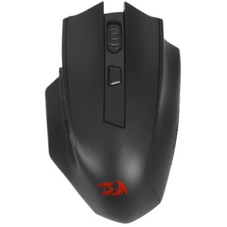 Мышь беспроводная/проводная Redragon Woki [71523] черный