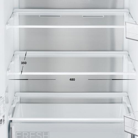 Холодильник с морозильником   Midea MDRB470MIE22OM черный