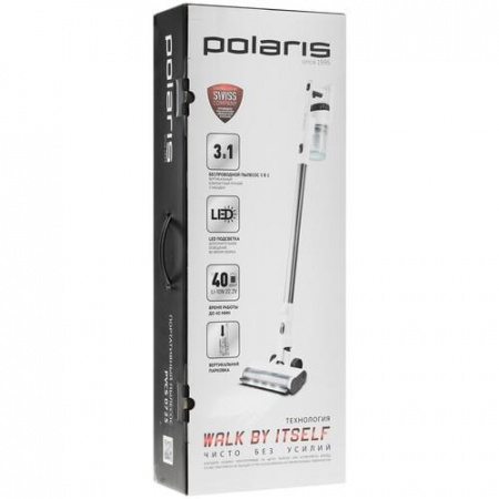 Пылесос  вертикальный  Polaris PVCS 0725  белый