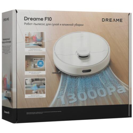 Робот-пылесос Dreame F10 белый