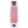 SSD Transcend TS2TESD310P, 2ТБ, розовый