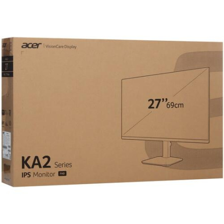 27" Монитор Acer KA272E0BI черный