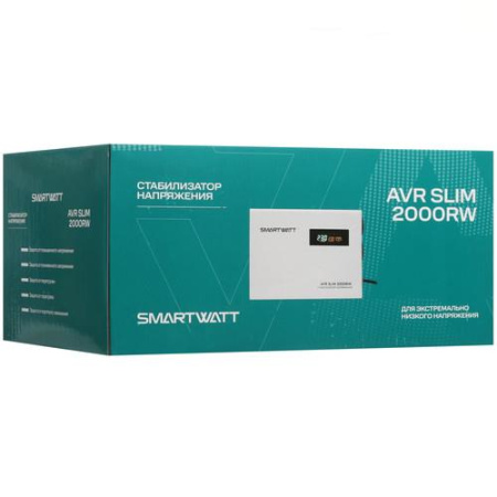 Стабилизатор напряжения SMARTWATT AVR SLIM 2000RW
