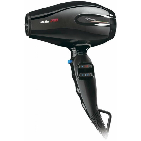 Фен BABYLISS Pro Murano Ionic BAB6160INRE черный