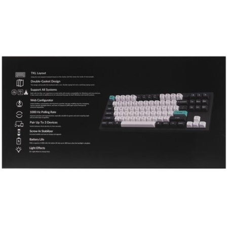 Клавиатура  проводная + беспроводная Keychron Q3 Max