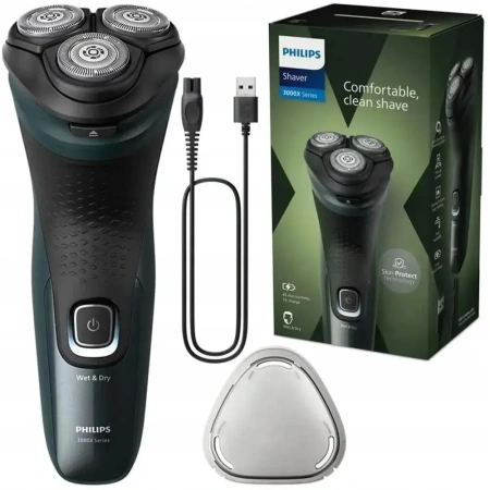 Бритва роторная Philips X3052/00 зеленый