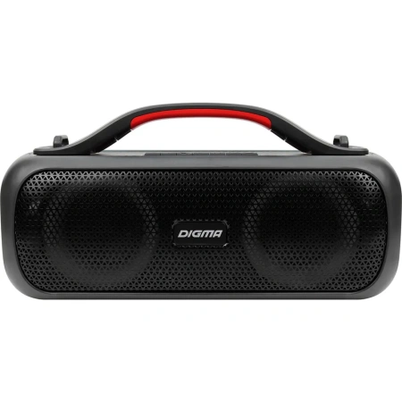 Колонка портативная Digma D-PS1531 черный/черный