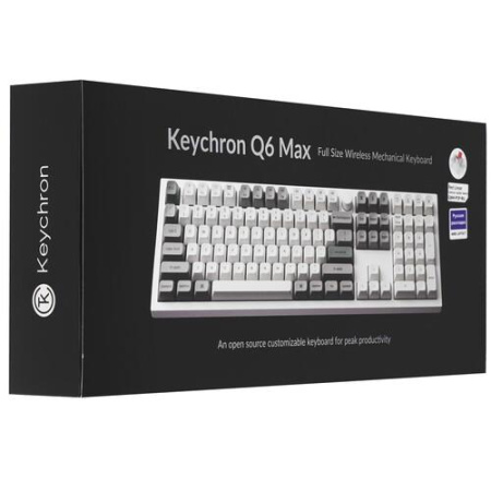 Клавиатура  проводная + беспроводная Keychron Q6 Max