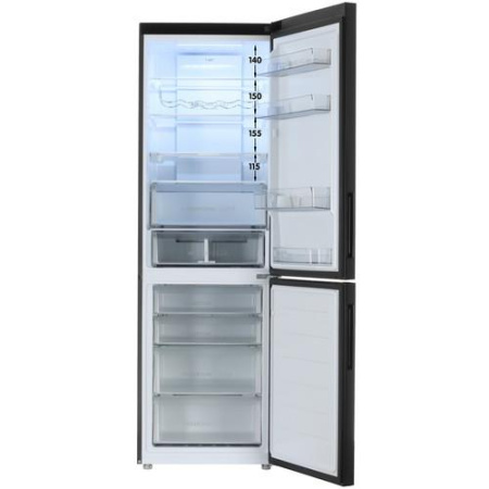 Холодильник с морозильником   Haier C4F637CBFRGU1 черный