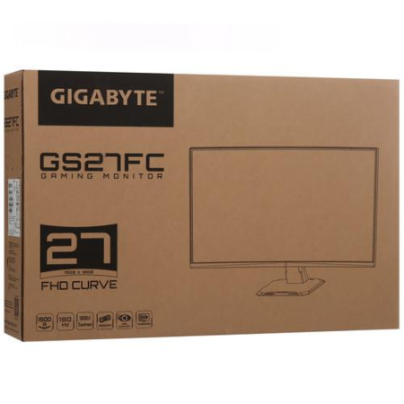 27" Монитор GIGABYTE GS27FC черный
