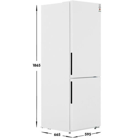 Холодильник с морозильником   Midea MDRB548MMF01 белый