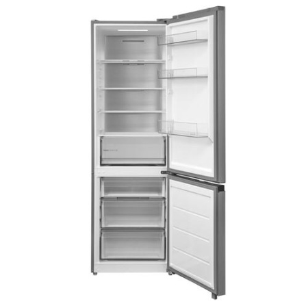 Холодильник с морозильником   Midea MDRB458FGF46IDM серебристый