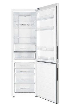 Холодильник с морозильником   Haier C4F640CWU1 белый