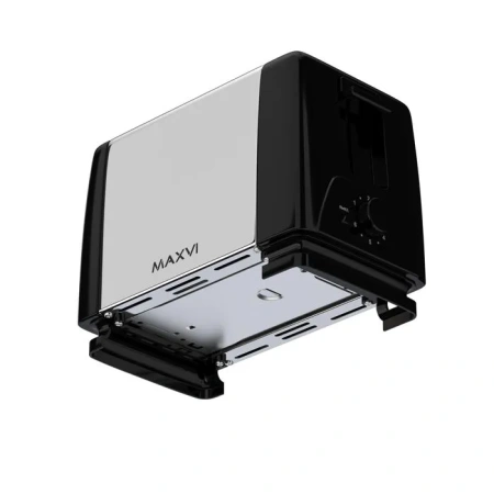 Тостер MAXVI KT822S silver-black