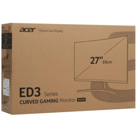 27" Монитор Acer Nitro ED273US3bmiipx черный