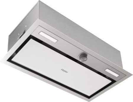 Вытяжка полновстраиваемая Haier HVX-BI664GWX серебристый/белый