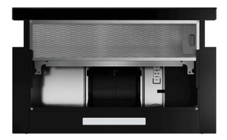 Вытяжка телескопическая Haier HVQ-S4601B черный/черный