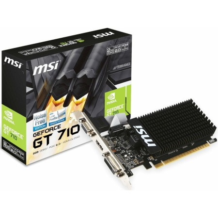 Видеокарта MSI GT710 2GD3H LP RTL