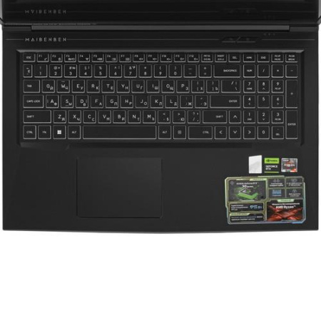 17.3" Ноутбук MAIBENBEN X17A черный
