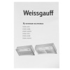 Вытяжка полновстраиваемая Weissgauff FIONA 60 BL черный