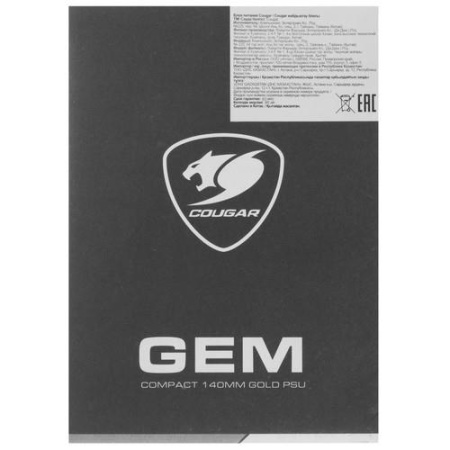 Блок питания Cougar GEM 1200  черный