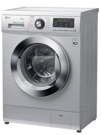 Стиральная машина LG F1296HDS4 серебристый